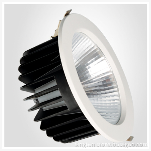 8inch 215mm cutout 25w 35w 45w 50w recessed led downlight, tuv/saa approval dimmable led down light with 5 years warranty